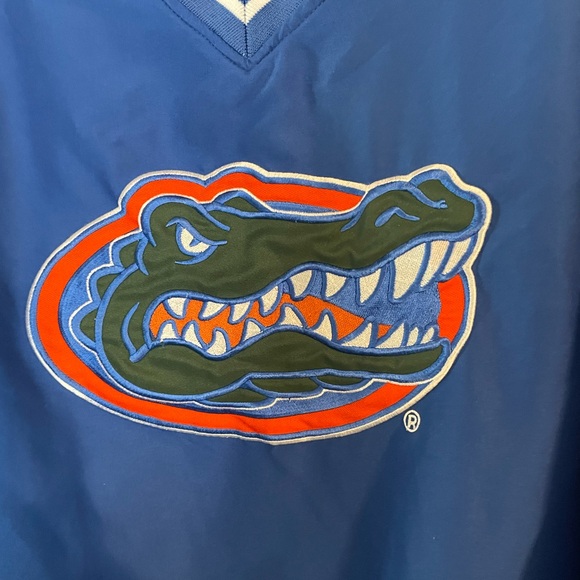 Florida Gators Pro Edge By Knights Apparel Men’s V-Neck Pullover Jacket. XL - Picture 5 of 9